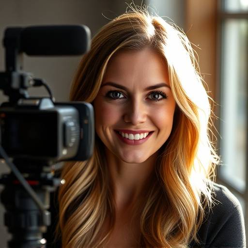 Portrait of Emily Carter, Lead Video Editor at Starlight Studios